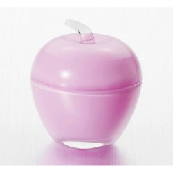 Вазочка с крышкой  7,5*9 см "Яблоко", цвет: фиолетовый